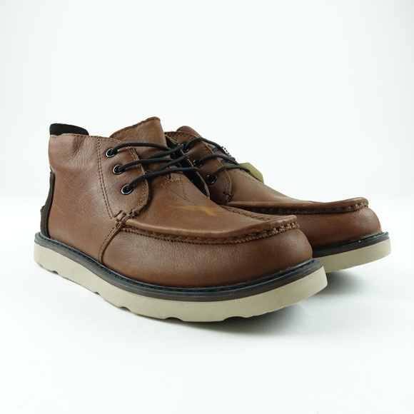 TOMS Men\'s Leather Chukka Boots Size 8 R3S12 main image 7